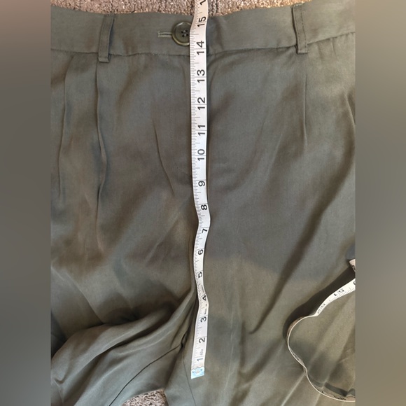 VETTA Wide-Leg Pants Lightweight Tencel Made in USA Size 8 - Picture 7 of 9